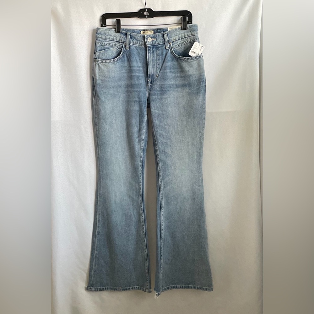 FREE PEOPLE Light Wash Women’s Flare Jeans - Classic Light Blue - SIZE 28